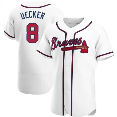 Bob Uecker Men's Atlanta Braves Throwback Jersey - Cream Authentic